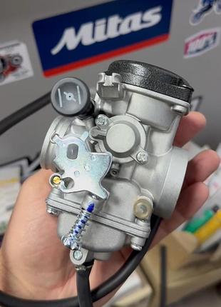 Карбюратор квадроцикла mikuni d28, карбюратор для квадроцикла atv 150/200/250/300 мікуні