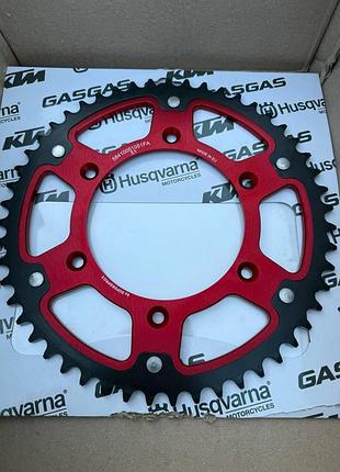 Зірка задня ktm/husqvarna/gasgas оригинал 50/51/52 зуб 520 крок, задня зірка ктм, хускварна, газгаз