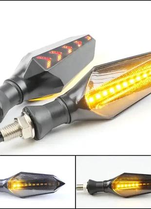 Мото повороти бігаючі led (ялинка)