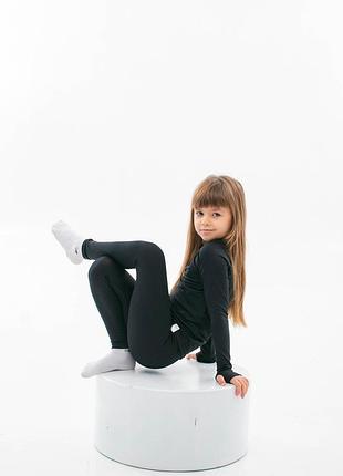 Детское термобелье спорт для девочек gc athletics черный