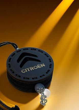Деревянный ароматизатор с логотипом citroen ( ситроен )