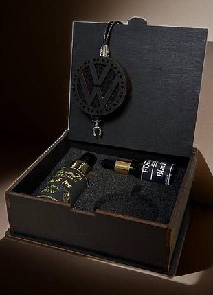 Деревянный ароматизатор (двойной ефект) volkswagen ( фольцваген)