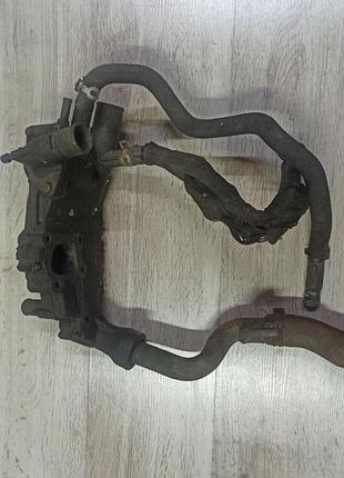 9643211880, корпус термостата, фланец, peugeot,citroen , fiat, 2.0 hdi,
