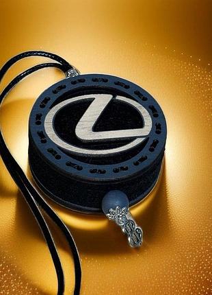 Деревянный ароматизатор с логотипом lexus (лексус)