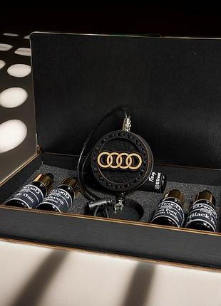 Подарочный набор с логотипом audi ( ауди ) на 5 ароматов