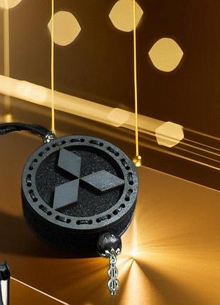 Деревянный ароматизатор с логотипом mitsubishi ( мітсубісі)