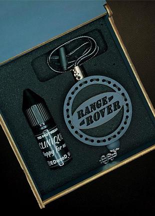 Ароматизатор в машину с логотипом range rover ( ренж ровер ) tom ford «tabacco vanille»