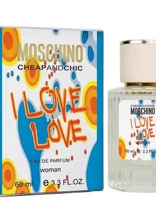 Парфум жіночий москіно i love love 60 мл