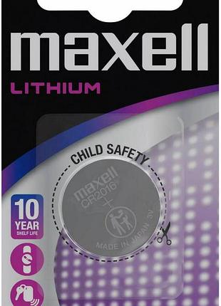 Батарейка maxell cr2016 lithium (ціна за 1 шт)