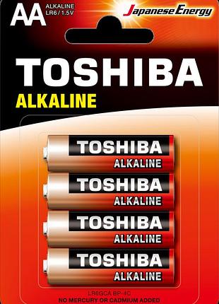 Батарейка toshiba alkaline lr06 aa (ціна за 4 шт)