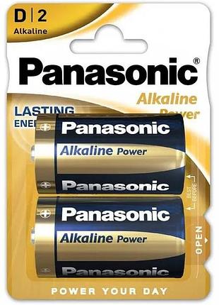 Батарейка panasonic lr20 d alkaline (ціна за 2 шт)