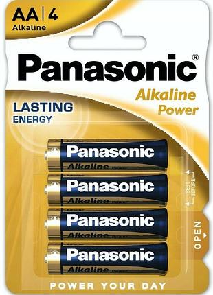 Батарейка panasonic alkaline power лужні lr6, aa (ціна за 4 шт)