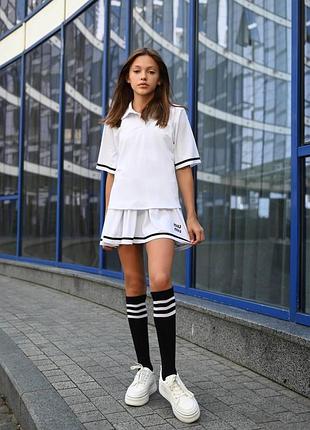 Детский костюм юбка и футболка