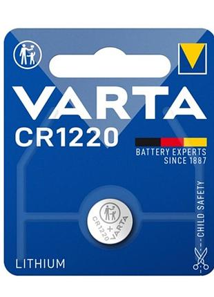 Батарейка varta cr1220 lithium 3v (ціна за 1 шт)