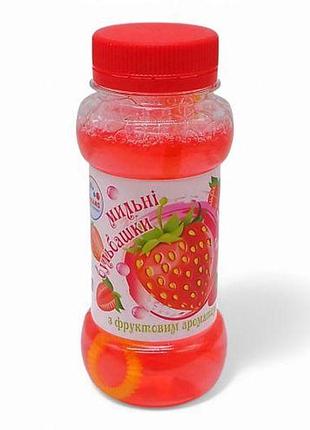 Мыльные пузыри с ароматом "клубника", 150 мл