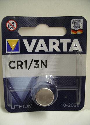 Батарейка varta cr1/3n литиевая 3v