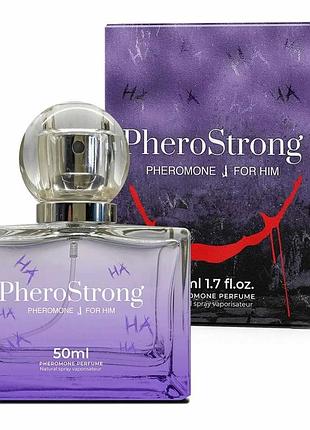 Туалетная вода с феромонами супер шоп pherostrong j for men, 50 ml супер шоп