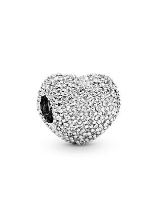 Срібний шарм на браслет pandora (супер шоп) 791427cz