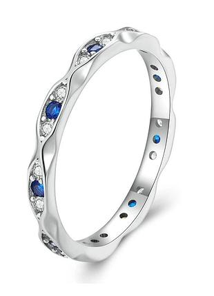 Серебряное кольцо с кубическим цирконием 077-10878
