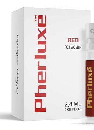 Духи с феромонами супер шоп для для женщин pherluxe red for women, 2.4 ml супер шоп
