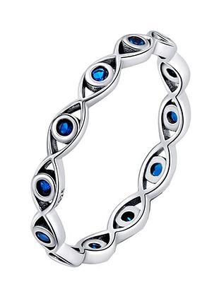 Серебряное кольцо с кубическим цирконием 077-10953