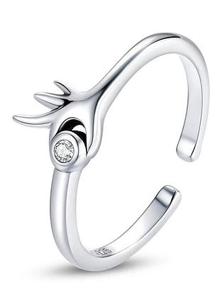 Серебряное кольцо с кубическим цирконием 077-10868