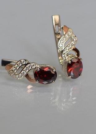 Серебряные серьги 3