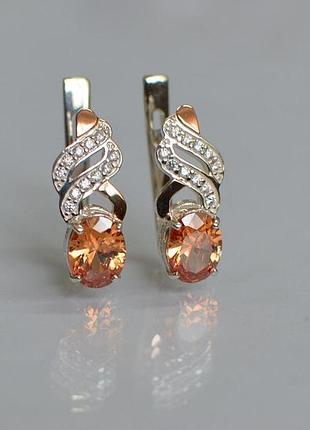 Серебряные серьги 6