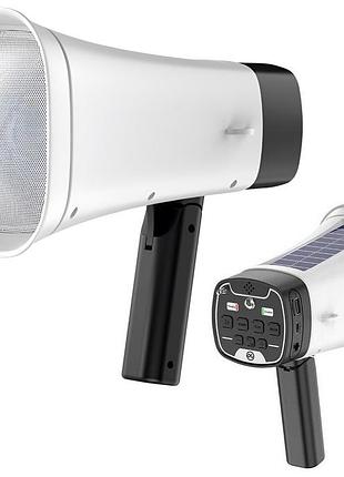 Громкоговоритель мегафон (рупор) на солнечной батарее wsjar l-026 bluetooth
