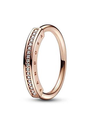 Каблучка pandora (пандора) i-d з паве 182283c01 54