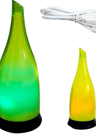 Увлажнитель воздуха / мини арома диффузор glass бутылка