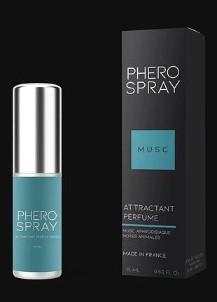 Мужской спрей с феромонами ruf phero spray, 15 ml супер шоп