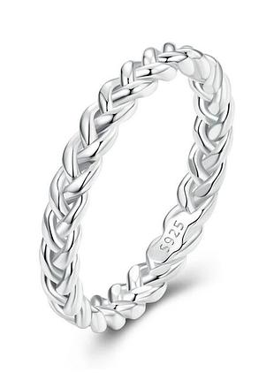 Серебряное кольцо с кубическим цирконием 077-10837