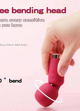 Вибромассажер magic wand mini orbit супер шоп 10