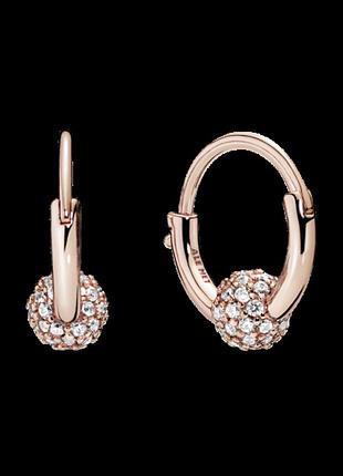 Серебряные серьги "формула счастья" 288294cz