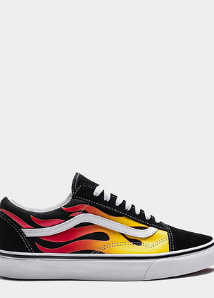 Кеди унісекс 42 vans old skool flame оригінал (27 см)