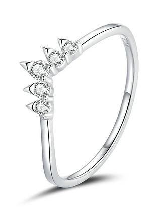 Серебряное кольцо с кубическим цирконием 077-10991