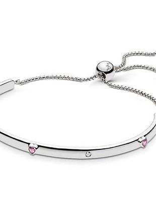 Серебряный браслет pandora 596585fpc