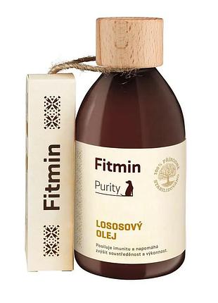 Лососевое масло fitmin dog purity salmon oil 300 мл