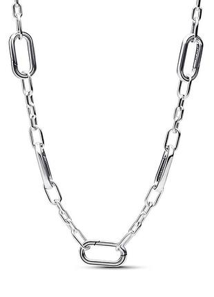Серебряное ожерелье pandora ме "пять звеньев" 393861c00