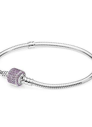Серебряный браслет pandora moments 590723cfp 20