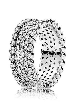 Срібна каблучка pandora 196313cz 56