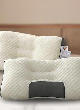 Ортопедична подушка pillow01 для здорового сну ергономічна подушка анатомічної форми для шиї
