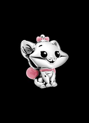 Серебряный шарм пандора disney "мари" 798848c01