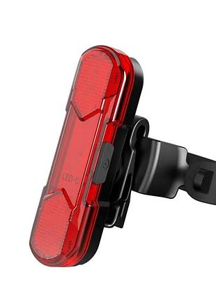 Ліхтар задн. 15 лм аккумулятор 210маг литий полимерный becool bc-tl5549 красный вертикальный. am (брендированная упаковка)