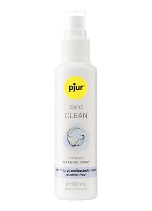 Спрей антибактериальный для кожи и интимных зон pjur medical clean для интимной гигиены,100 мл