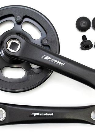 Шатун алюм. l127мм 32t prowheel ra102pp під квадрат чорн.