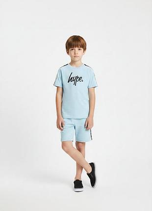 Голубая футболка на лето для мальчика hype 110-116 см (5-6y)