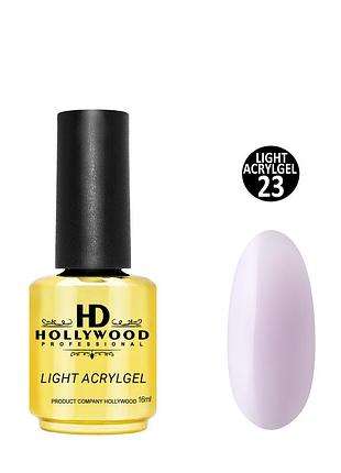 Рідкий акригель light acrygel 23 hd hollywood