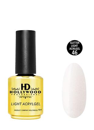 Рідкий акригель light acrygel 46 hd hollywood